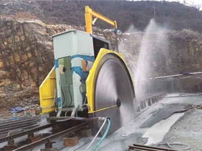 Granite Double Blade Mining Machine