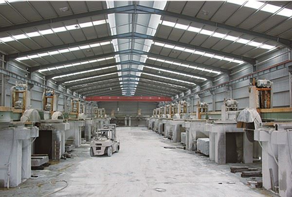 Modern Stone Processing Factory Workflow Modern Stone Processing Factory Workflow